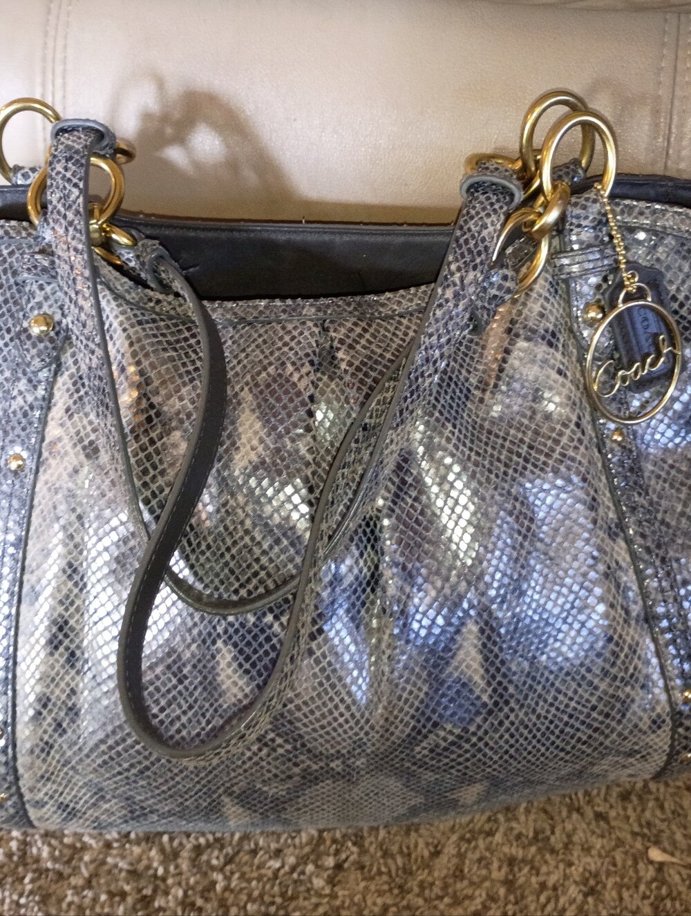Coach Leather Hobo Bag NWOT